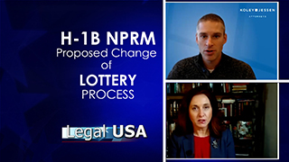 H-1B Proposed Rule (NPRM) will change the selection process for cap-subject H-1B petitions