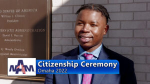 Haji Weliyo Citizenship Ceremony Omaha Nebraska 2022