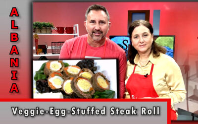 Bay Leaf, Boiled Veggie-Egg-Stuffed Steak Roll and Albania on Spice and Recipe