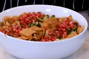 Haraa Osbao as prepared in Syria on Once Upon a Recipe with Rana Maz.